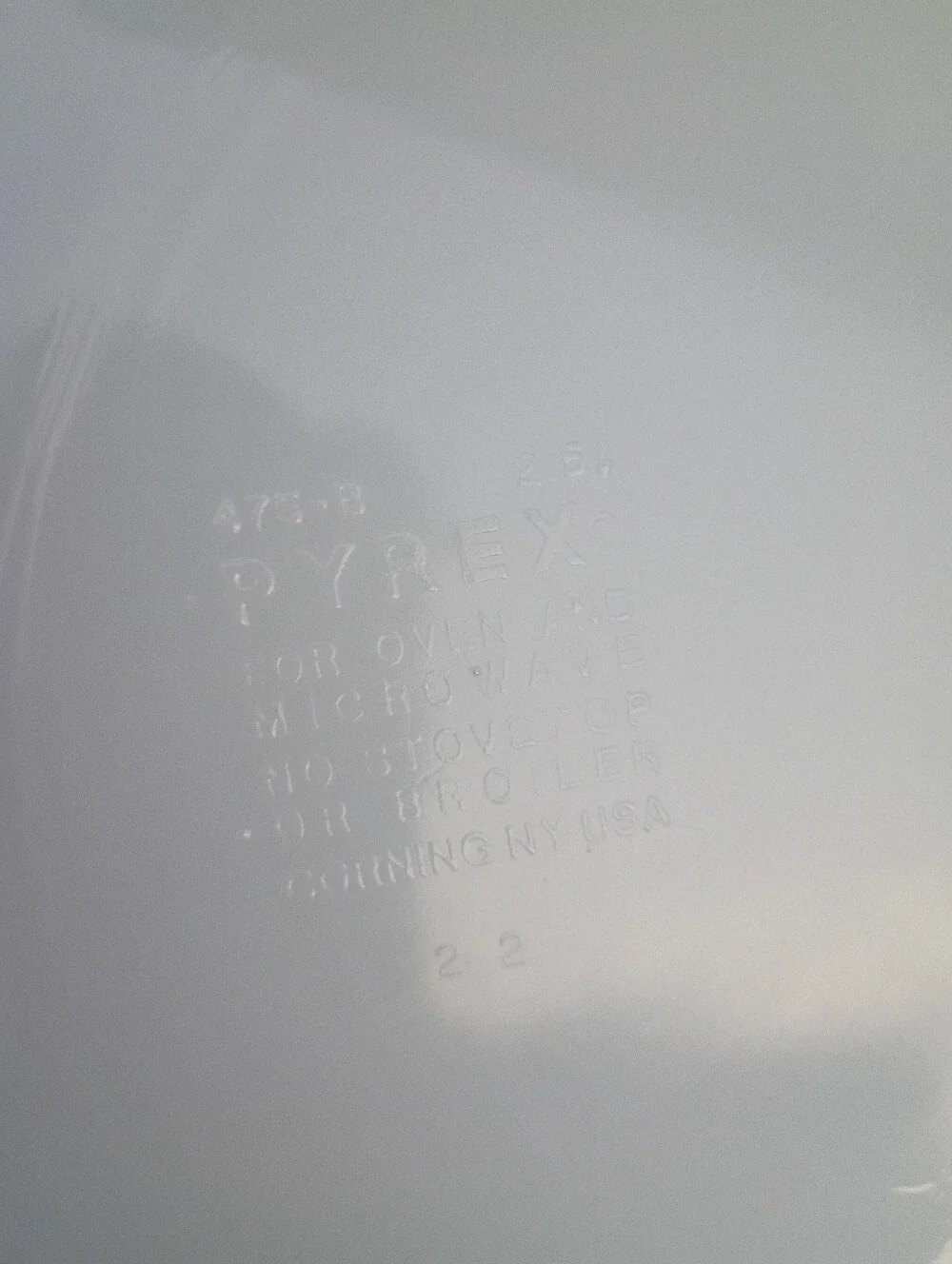Pyrex versatile cream